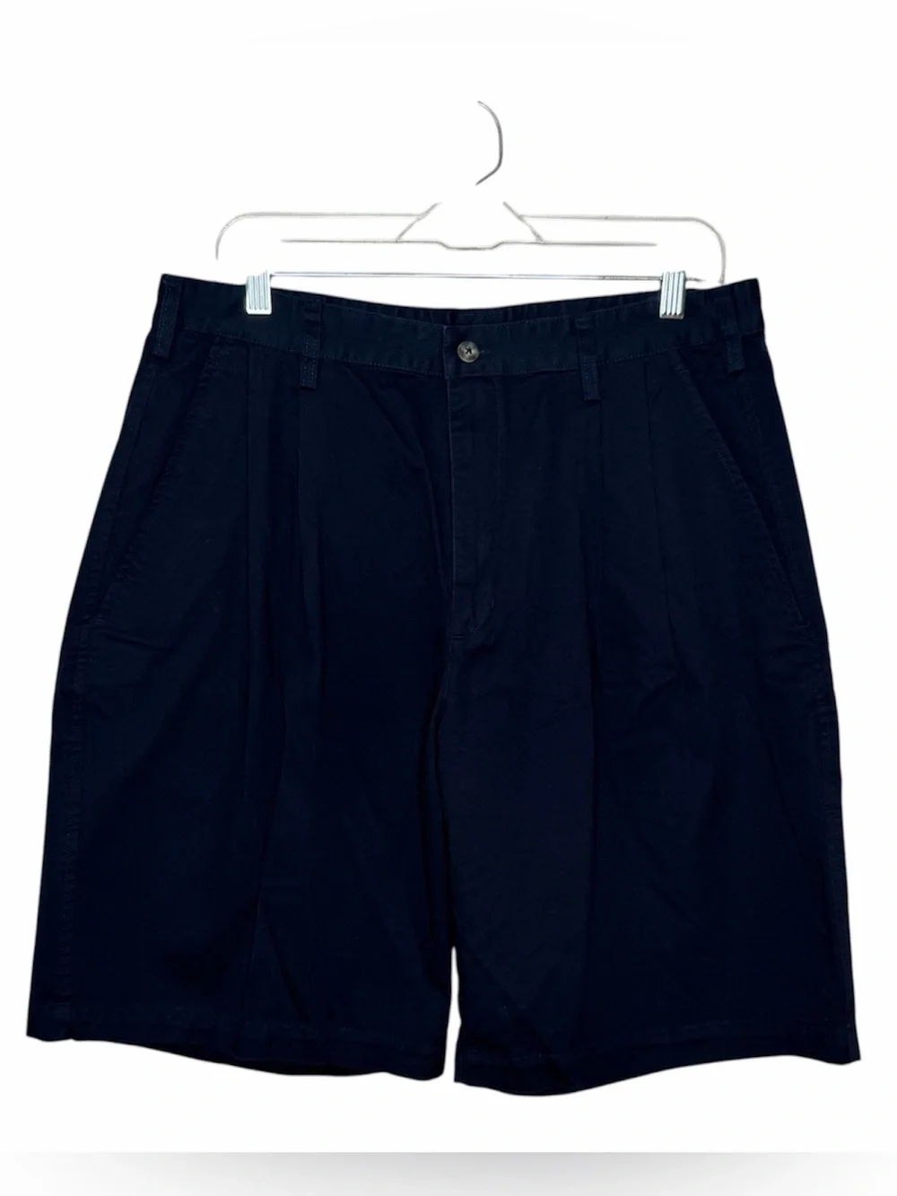 NWT Vintage Nike Golf Navy Pleated Shorts Men’s 34